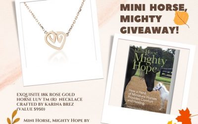 Mini Horse, Mighty Giveaway!